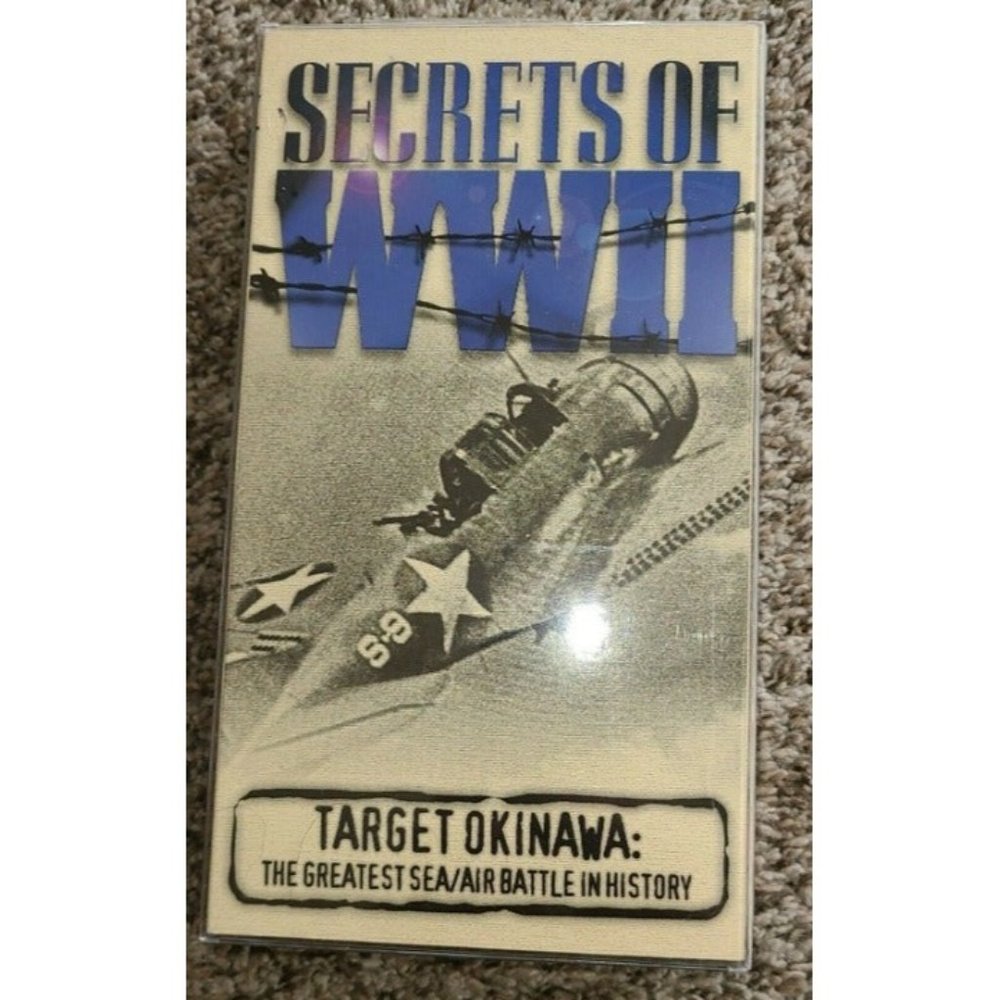 NEW/SEALED VHS TAPE - SECRETS OF WWii: TARGET OKINAWA: (BBC/TIME LIFE)